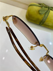 Gucci Eyewear Rectangle Frame Sunglasses  - 2