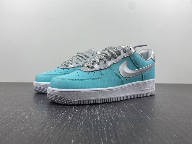 Nike Air Force 1 Low Tiffany & Co. 1837 - DZ1382-001 - 1