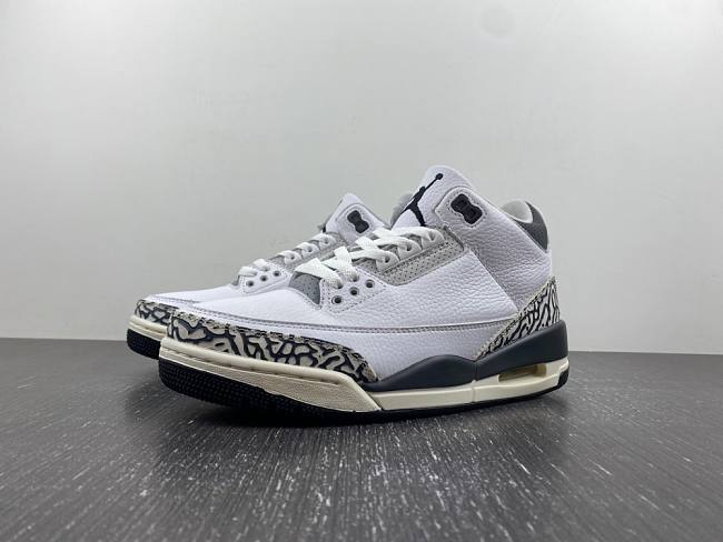 Air Jordan 3 Retro Hide N' Sneak (GS) - DX6665-100 - 1