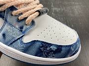  Air Jordan 1 Low Washed Denim DM7866-996 - 4
