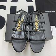 Saint Laurent Cassandra monogram sandals - 2