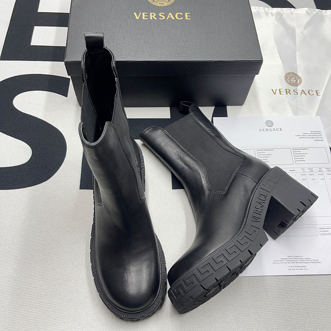 Versace Greca Chelsea Boots - 1