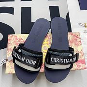 DIO(R)EVOLUTION SLIDE Black White Navy  - 5