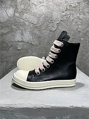 	 Rick Owens DRKSHDW Abstract Jumbo Sneakers in Black - 2