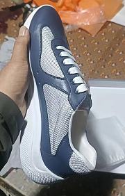 America'S Cup Bike Fabric Sneakers Navy Blue - 6