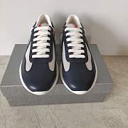 America'S Cup Bike Fabric Sneakers Navy Blue - 4