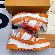 LV Trainer Sneaker Orange - 2