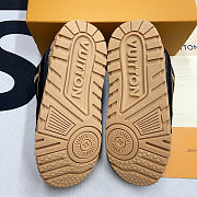 	 LV Trainer Sneaker Black Logo - 3