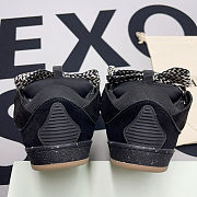 Lanvin Leather Curb Black Sparkle - 5