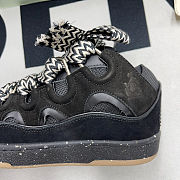 Lanvin Leather Curb Black Sparkle - 4