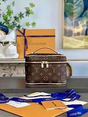 LV Nice Mini Bag Monogram Canvas Size 20x13x12cm - 1