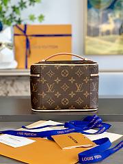 LV Nice Mini Bag Monogram Canvas Size 20x13x12cm - 6