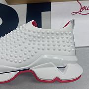 christian louboutin sneaker in white  - 6