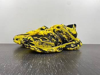 Balenciaga x Adidas Track Graffiti 'Yellow' 542023 W3RRA 7810