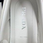 Prada Brushed leather and leather sneakers - 5