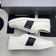 Prada Brushed leather and leather sneakers - 3