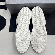 Prada Brushed leather and leather sneakers - 2