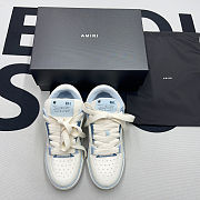 AMIRI MA-1 IN WHITE AND BLUE SS23 - 2