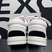 Chanel Calfskin Mesh Pink Low Sneaker  - 5