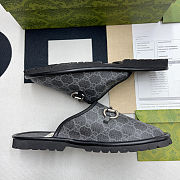 Gucci horsebit mules grey - 4