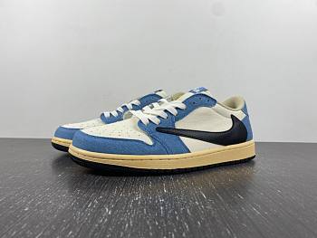 Travis Scott x Air Jordan 1 Low Jeans 