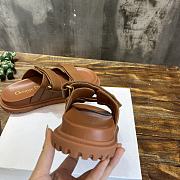 DIORACT SLIDE Deep Beige Lambskin KCQ718LAB_S06T - 5