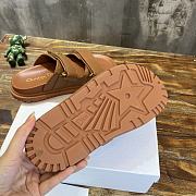 DIORACT SLIDE Deep Beige Lambskin KCQ718LAB_S06T - 4