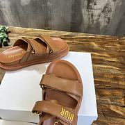 DIORACT SLIDE Deep Beige Lambskin KCQ718LAB_S06T - 2