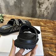 DIORACT SLIDE Black Embroided  - 5