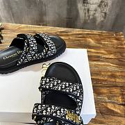 DIORACT SLIDE Black Embroided  - 2