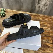 DIORACT SLIDE Black Lambskin KCQ718LAB_S900 - 3