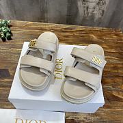 DIORACT SLIDE White Lambskin KCQ718LAB_S03W - 1