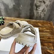 DIORACT SLIDE White Lambskin KCQ718LAB_S03W - 5