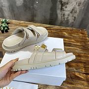 DIORACT SLIDE White Lambskin KCQ718LAB_S03W - 4