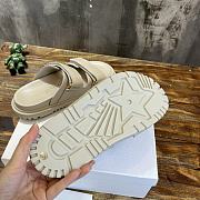 DIORACT SLIDE White Lambskin KCQ718LAB_S03W - 2