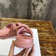 DIORACT SANDAL Pink Lambskin KCQ547LAB_S62P - 3