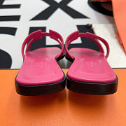 Hermes Oran sandal Rose Magenta H202272Z 75345 - 6