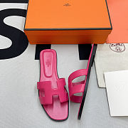 Hermes Oran sandal Rose Magenta H202272Z 75345 - 4