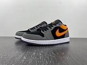 Air Jordan 1 Low Light Graphite Vivid Orange FN7308-008 - 1
