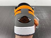 Air Jordan 1 Low Light Graphite Vivid Orange FN7308-008 - 6