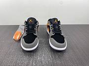 Air Jordan 1 Low Light Graphite Vivid Orange FN7308-008 - 3