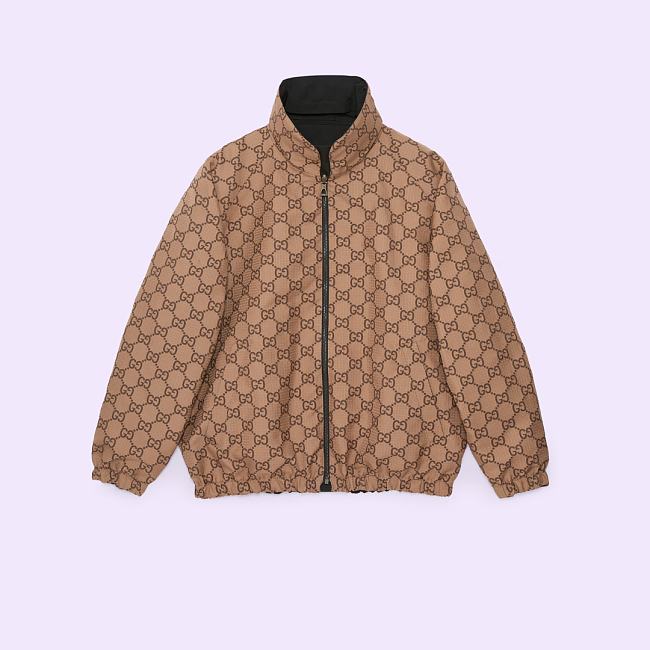 GUCCI REVERSIBLE POPLIN JACKET - 1
