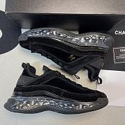 Chanel Velvet Calfskin Low Sneaker  - 3