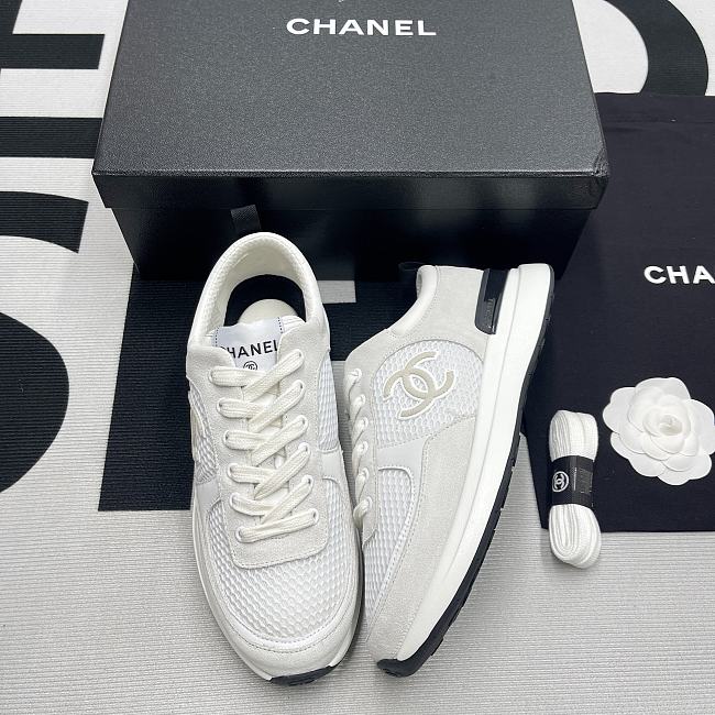 Chanel White Low Sneaker  - 1