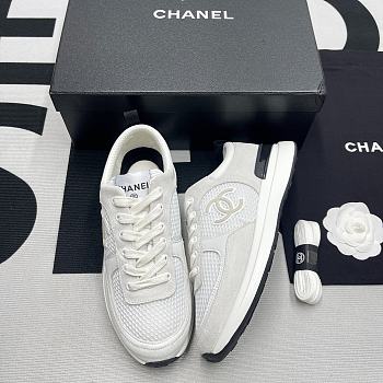 Chanel White Low Sneaker 