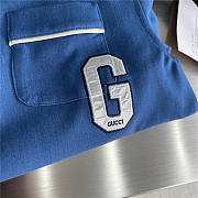 DENIM SHIRT WITH G PATCH  - 6