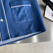 DENIM SHIRT WITH G PATCH  - 3