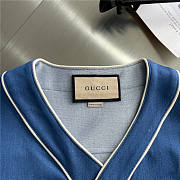 DENIM SHIRT WITH G PATCH  - 2