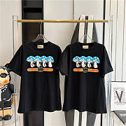 GUCCI COTTON JERSEY T-SHIRT WITH PRINT - 1