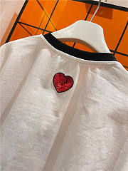 Gucci logo-embroidered cotton T-shirt  - 6